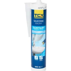 TCX Gereedschap^Siliconenkit Sanitair