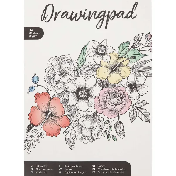 Kids Creative Papier & Schriften^Tekenblok Voor Volwassenen