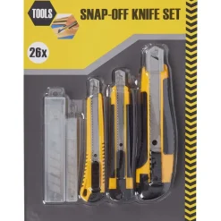Tools Gereedschap^Afbreekmessenset