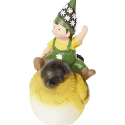 Merk Tuindecoratie^Tuinbeeldje Dier Met Kind