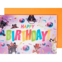 Office Essentials Kaarten^Wenskaart Lenticulair Met Dieren