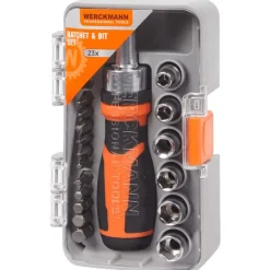 Werckmann Gereedschap^Ratel En Bitten- Of Doppenset